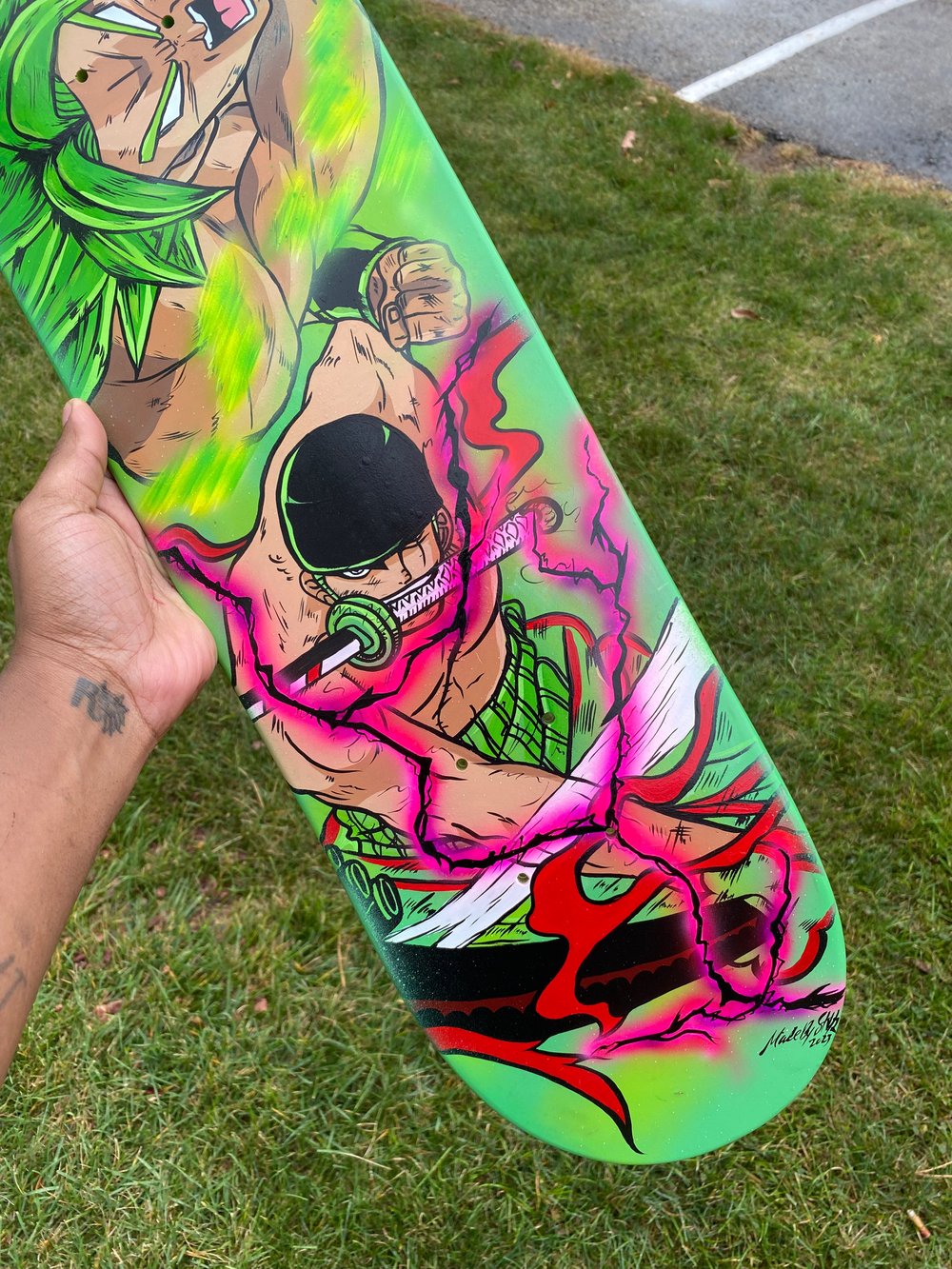 BROLY X ZORO FREESTYLE DECK 1 of 1