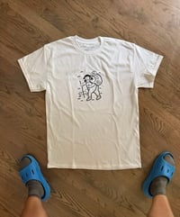 Hiking white tee