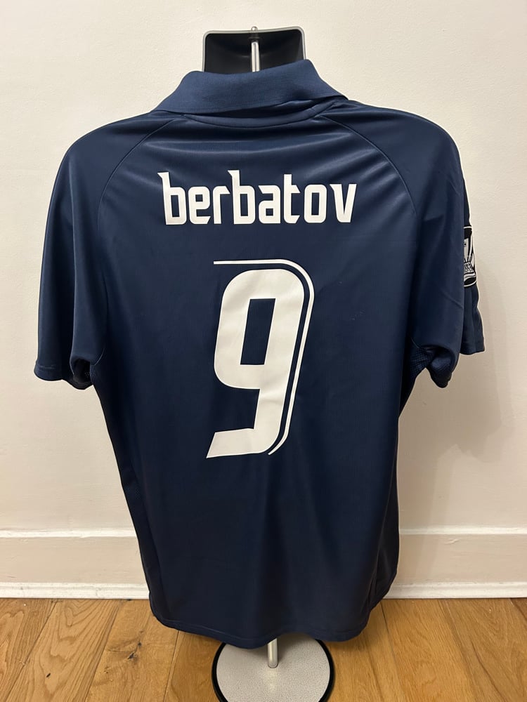 Image of  Tottenham Hotspur “BERBATOV 9” Away Shirt + UEFA patch (L)