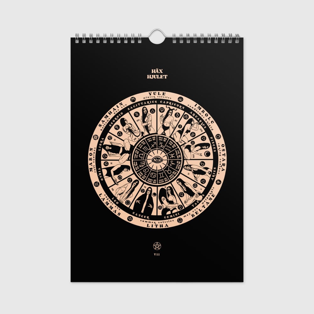 ZODIAC WALL CALENDAR (2025)