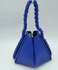 Image 1 of Small Triangle Braided handle Handbag 