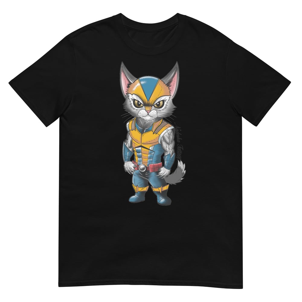 Wolverine Cat Short-Sleeve Unisex T-Shirt