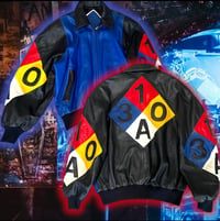 Image 1 of 💎ViNTaGe💎  NoRTH BeaCH 🏝 LeaTHeR Co HaZMat JaCKeT ☢️🧥