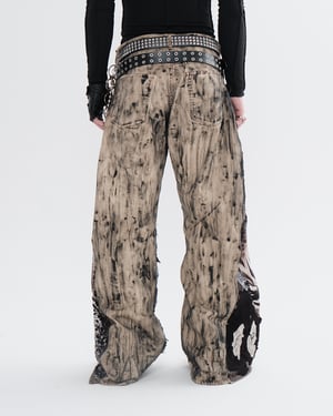 Image of MASSTAK - 164 Ptchwrk Wild Acid V.3 Jeans