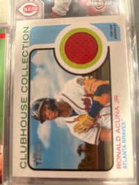 Image 1 of ronald acuna jr clubhouse collection