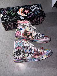 Image 4 of “ WHAT THE “ Converse ⭐️