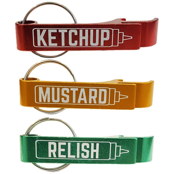 Image of Condiment Keychain 3 Pack