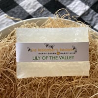Image 1 of Lily of the Valley Honeybee Glycerin Soap