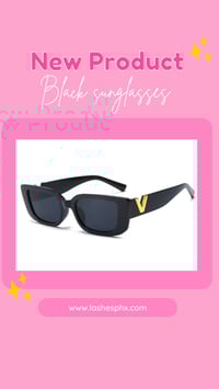 Image 1 of black sunglasses 🤩
