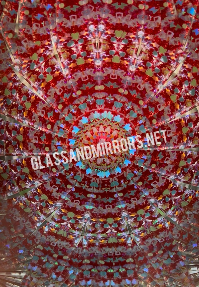 Image of “Ruby Red” Jumbo Wand Aura Kaleidoscope