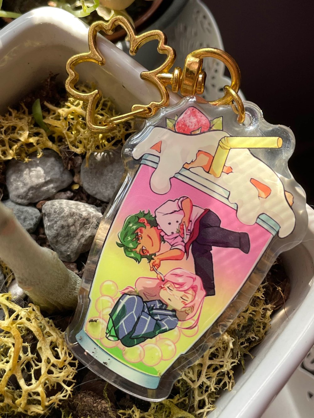 Image of Sk8 boba charm