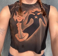 Image 2 of Shadow tracer crop top 