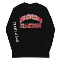 Image 1 of Neighborhood Framework Collection Long Sleeve Shirt (Black)