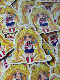 Image 4 of Moonie Clear Star Sticker 