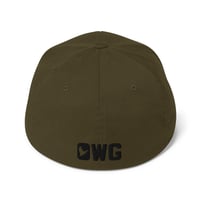 Image 2 of OWG - Black Lab branded back Structured Twill Cap