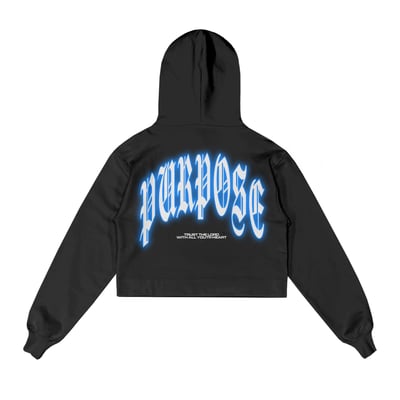 Image of Purpose Hoodie Black