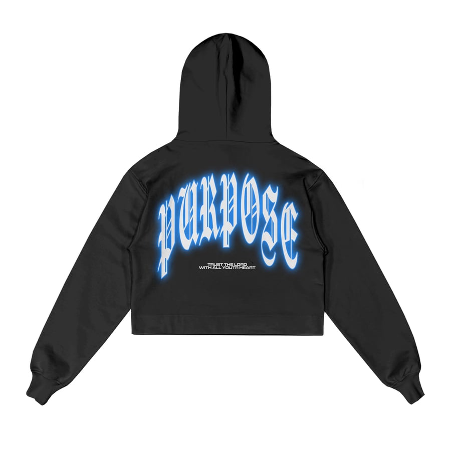 Image of Purpose Hoodie Black