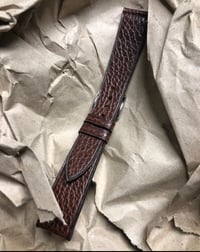 Image 1 of Brown Calfskin - Hard Grain - Watch Strap