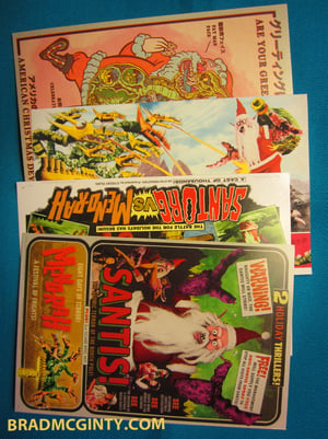 MONSTER HOLIDAY CARD VARIETY PACK!