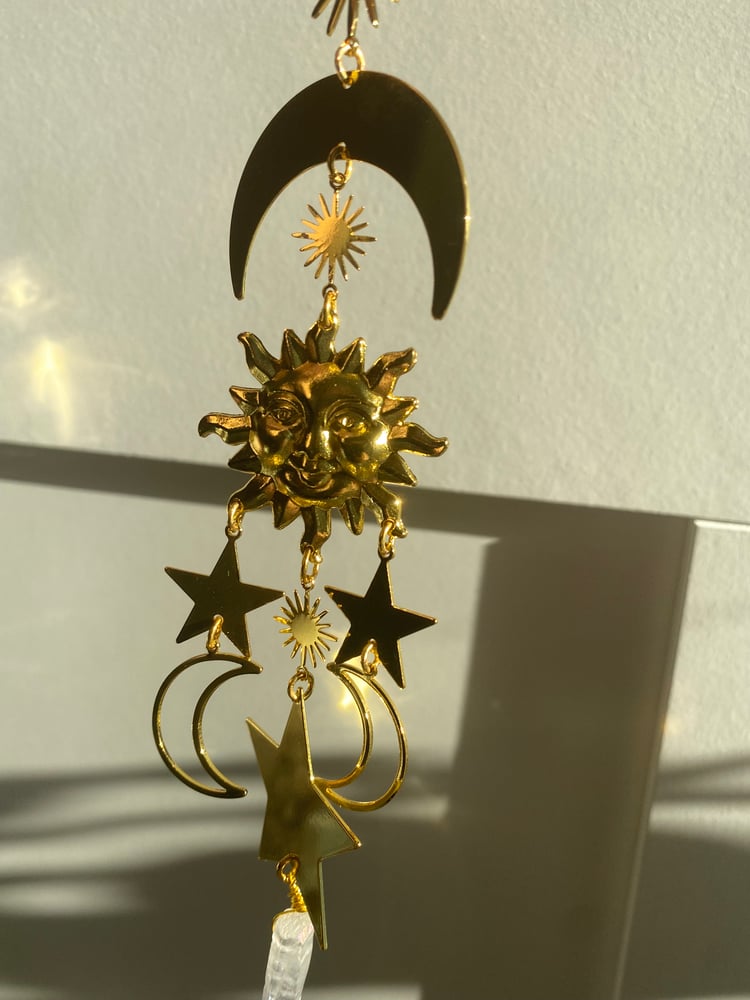 Image of Celestial Crystal Sun Catcher
