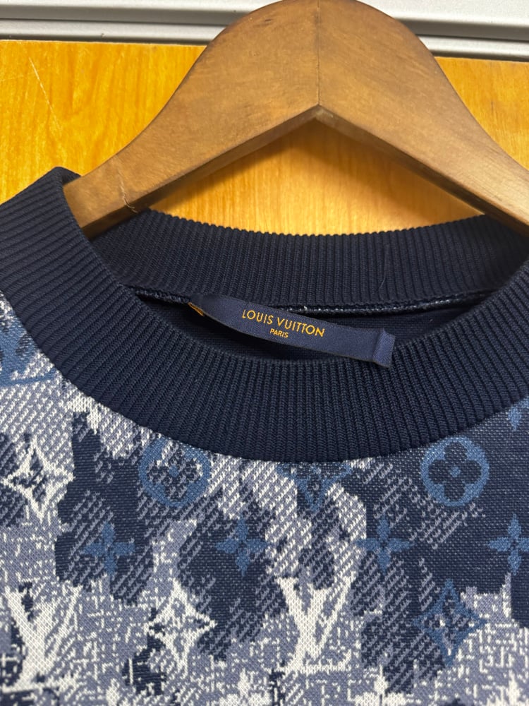 Image of Louis Vuitton Tapestry Monogram Sweater
