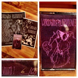 Image of Worldwide Powerviolence LIMITED EDITION Tape/poster/photo zine (shipping included)