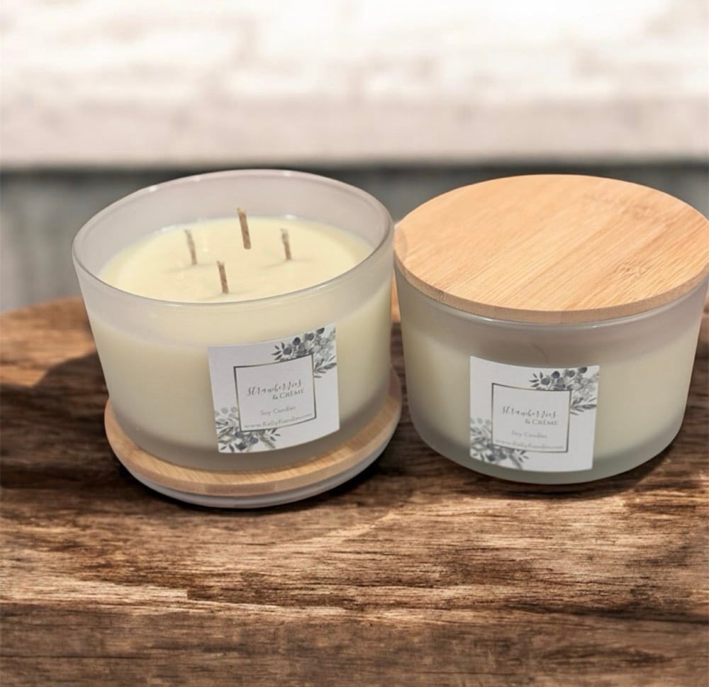 Image of 4 Wick Candle~ 24 oz