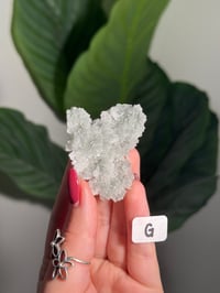 Image 7 of DOUBLE SIDED SUGAR COATED MINT GREEN APOPHYLITE CRUST -INDIA-