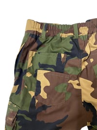 Image 2 of Camo utility shorts 
