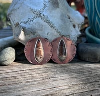 Image 1 of Picasso Jasper earrings 
