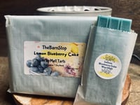 Image 2 of Lemon Blueberry Cake Wax Melt food scented wax melt strong scented wax snap bar plastic free