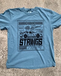 strings racing: ice blue 