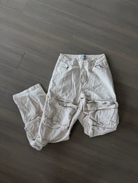 Image 1 of beige cargo pants (sz medium) 