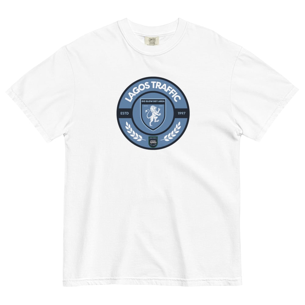 ICONIC LTC SIGNATURE BADGE TEE - ICE BLUE JEANS II