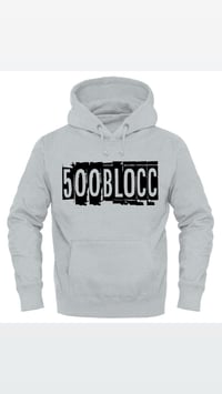 500Blocc Gray Hoodie