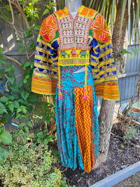 Image 2 of Milan hareem trousers with matching head scarf upto 14 uk