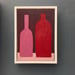 Image of Pink and Red Bottles