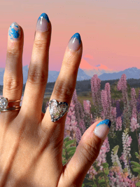 Image 1 of Silver Wildflower Ring