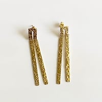 Image 2 of Molten Mirage Drop Earrings