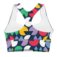 Image 2 of Color-Pac Longline Sports Bra