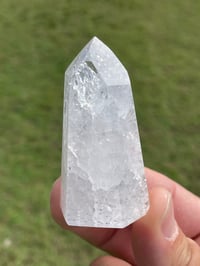 Image 5 of Crackle Quartz Crystal Tower #1487