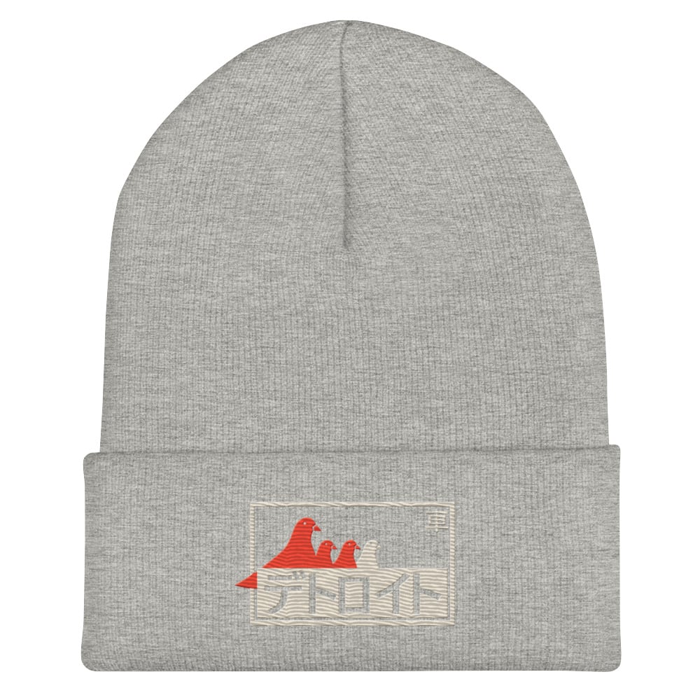 Image of Young Pigeon Katakana Detroit Beanie