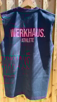 Boy vest - Navy and pink