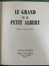 Image 5 of Le grand et le petit Albert secrets de magie naturelle et cabalistique, 1970.275p.