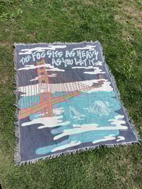Image 1 of The Fog Woven Blanket