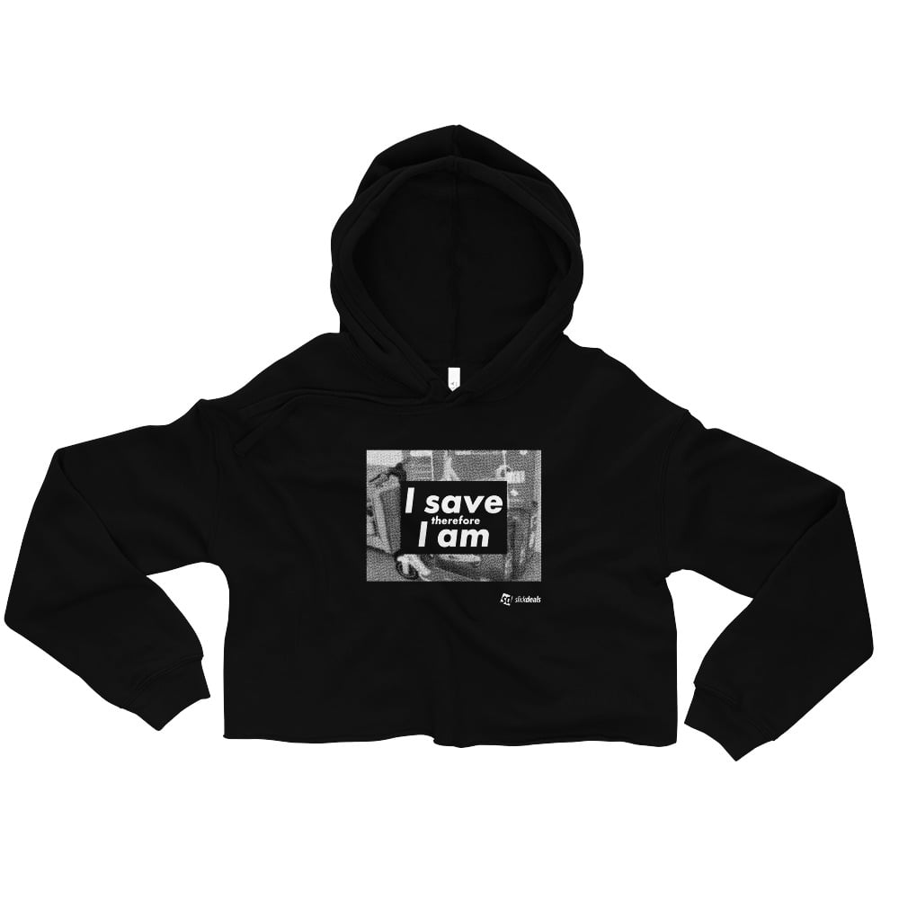 Image of Not Streetwear Slickdeals Crop Hoodie