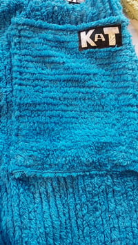 Blue Chenille Pants - Small