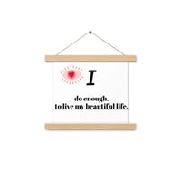 Image 1 of  I Poster with hangers