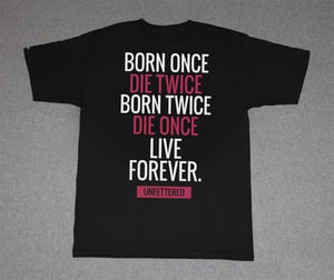 Image of "LIVE FOREVER" - Men's Black - Limited Edition Tee
