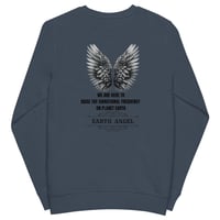 Image 5 of Women/Girls EARTH ANGEL organic sweatshirt